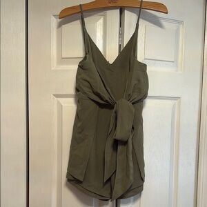 Olive Green Romper
